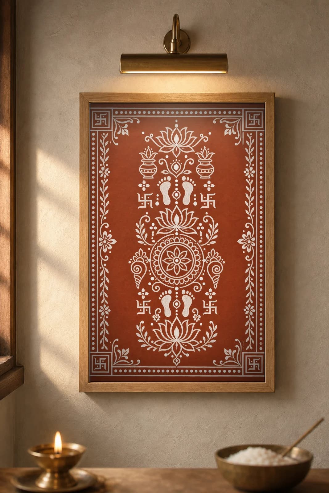 Nata Aipan — framed museum print, Aipan