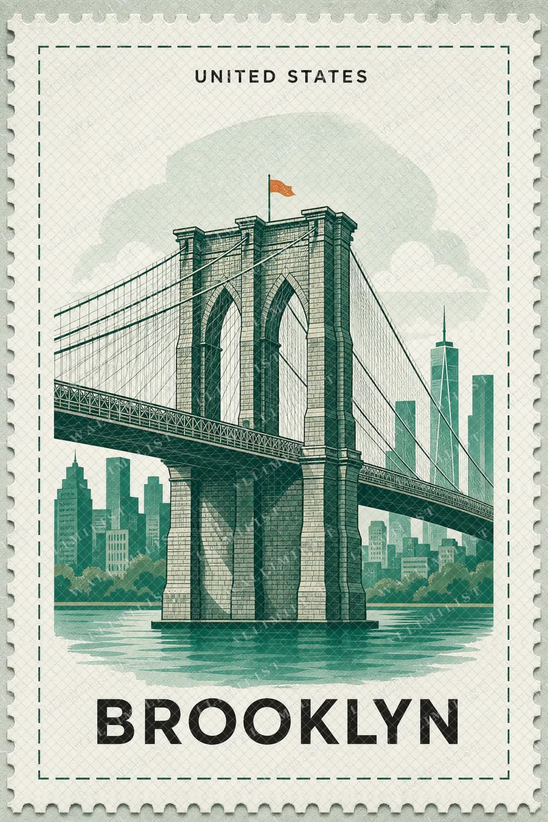 Actual watermarked print of Brooklyn