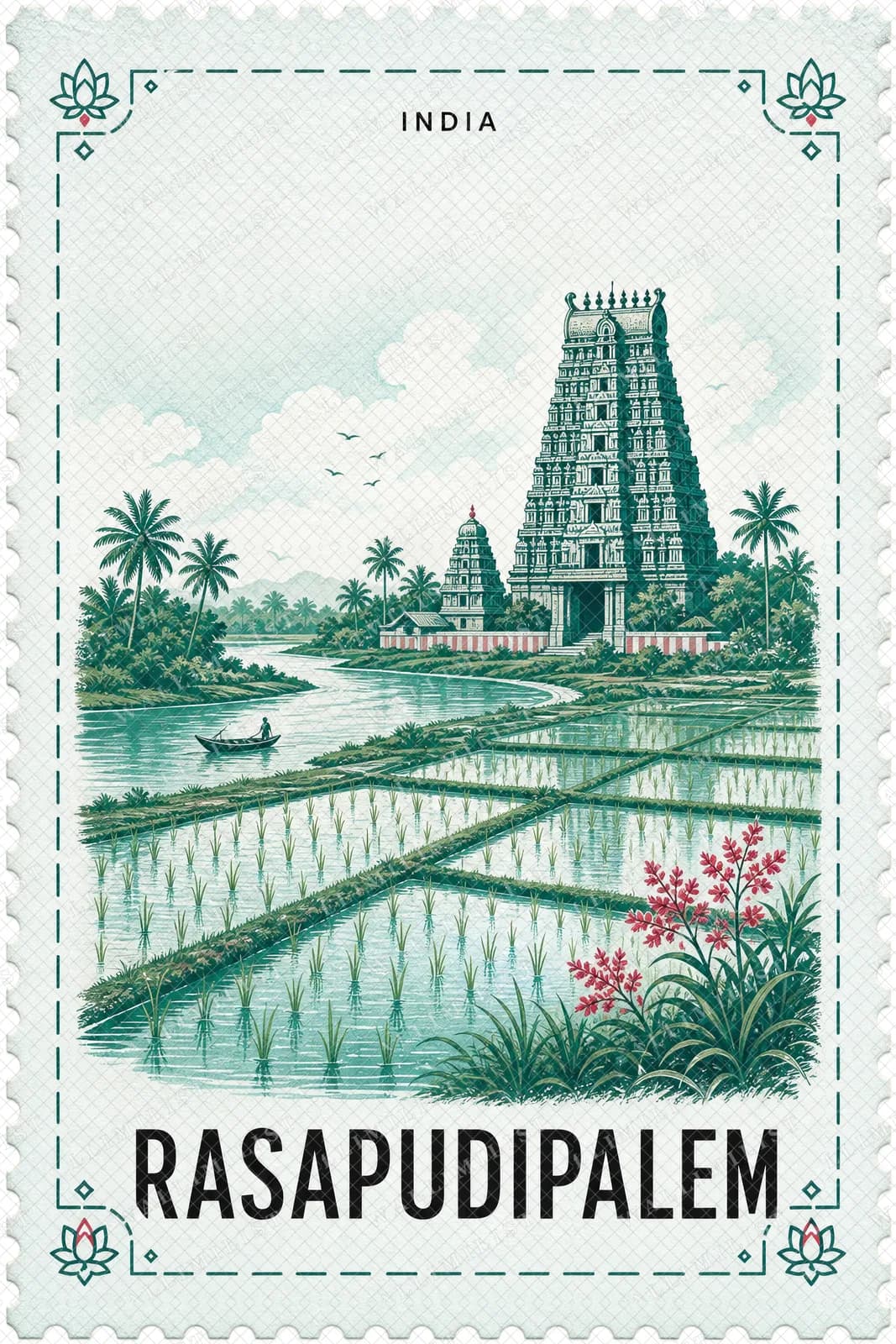 Actual watermarked print of Rasapudipalem