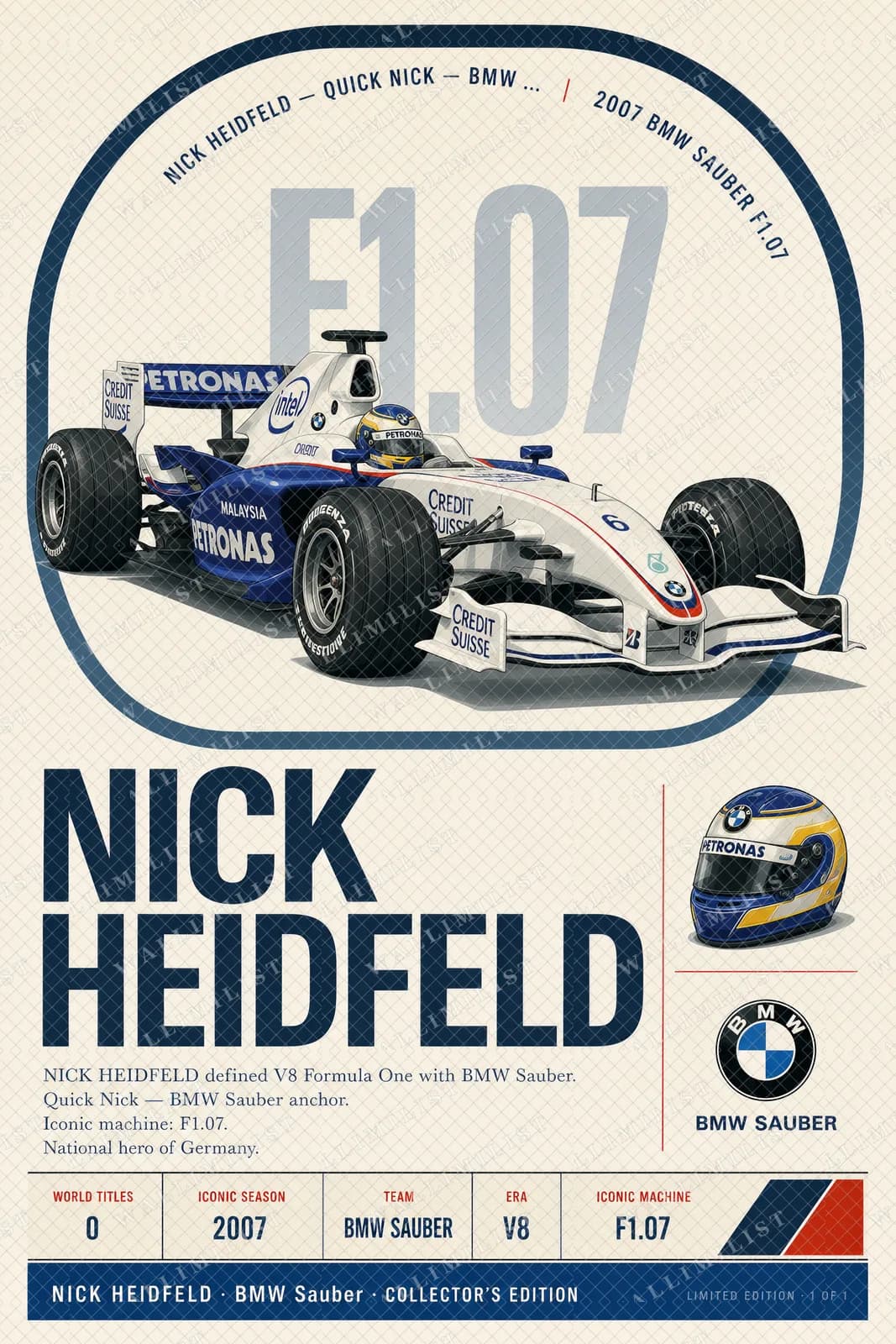 Actual watermarked print of Nick Heidfeld