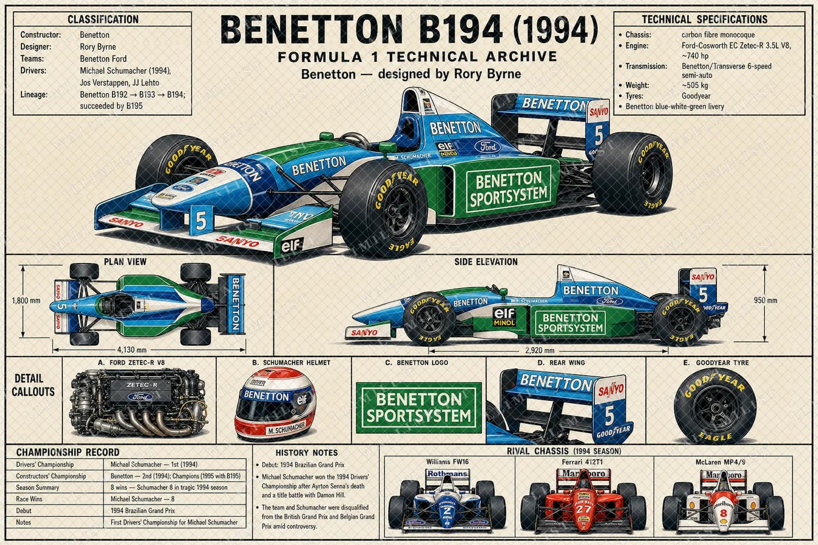 Actual watermarked print of B194