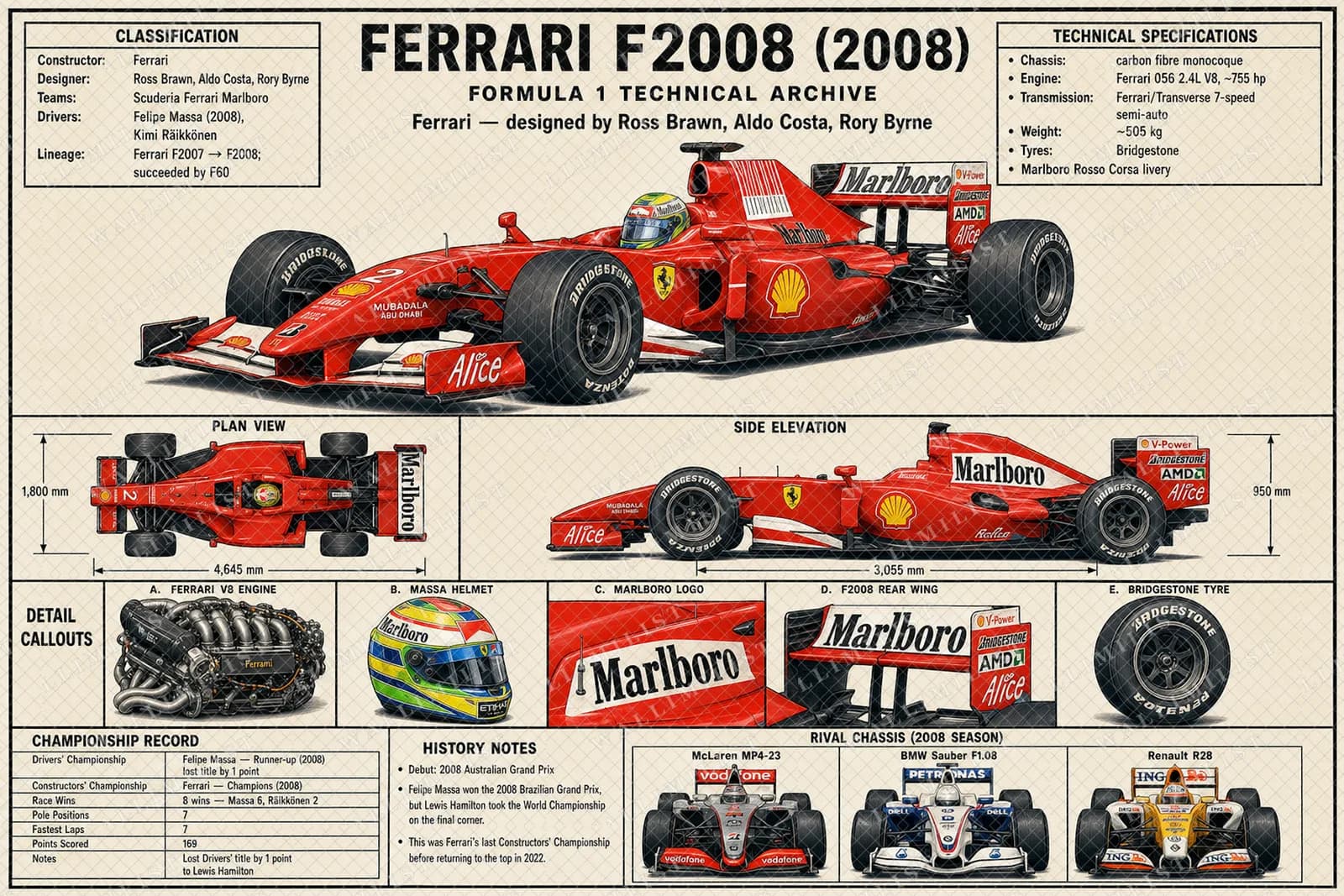 Actual watermarked print of F2008
