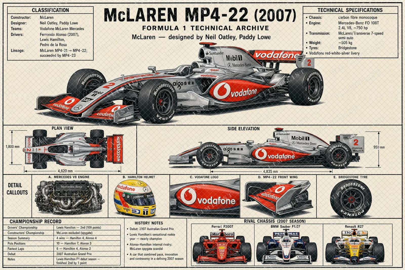 Actual watermarked print of MP4-22