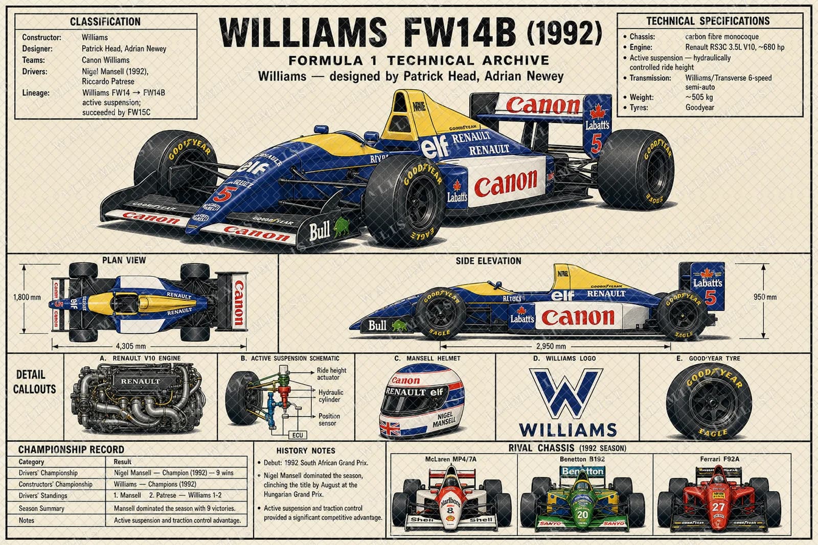 Actual watermarked print of FW14B