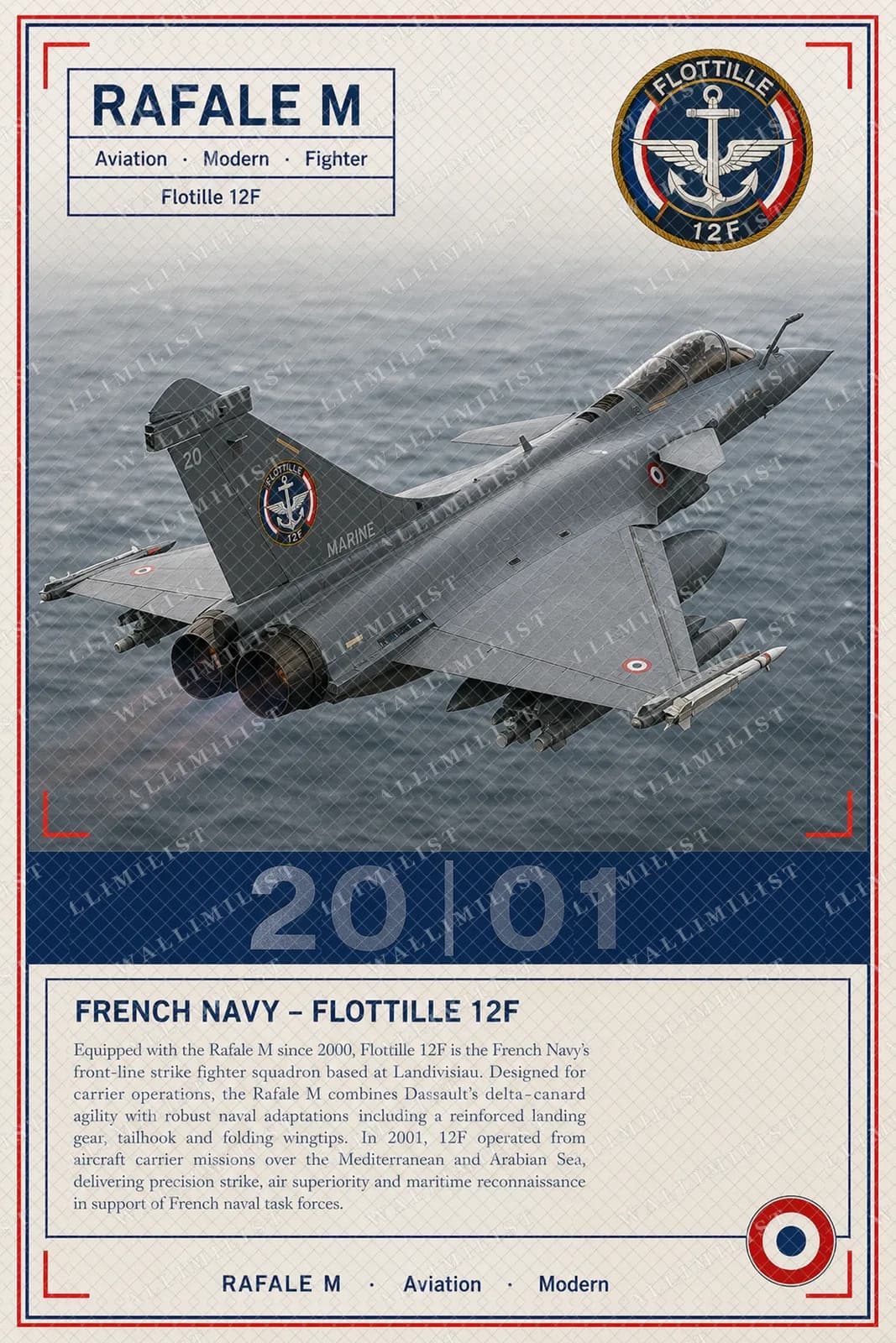 Actual watermarked print of Rafale M