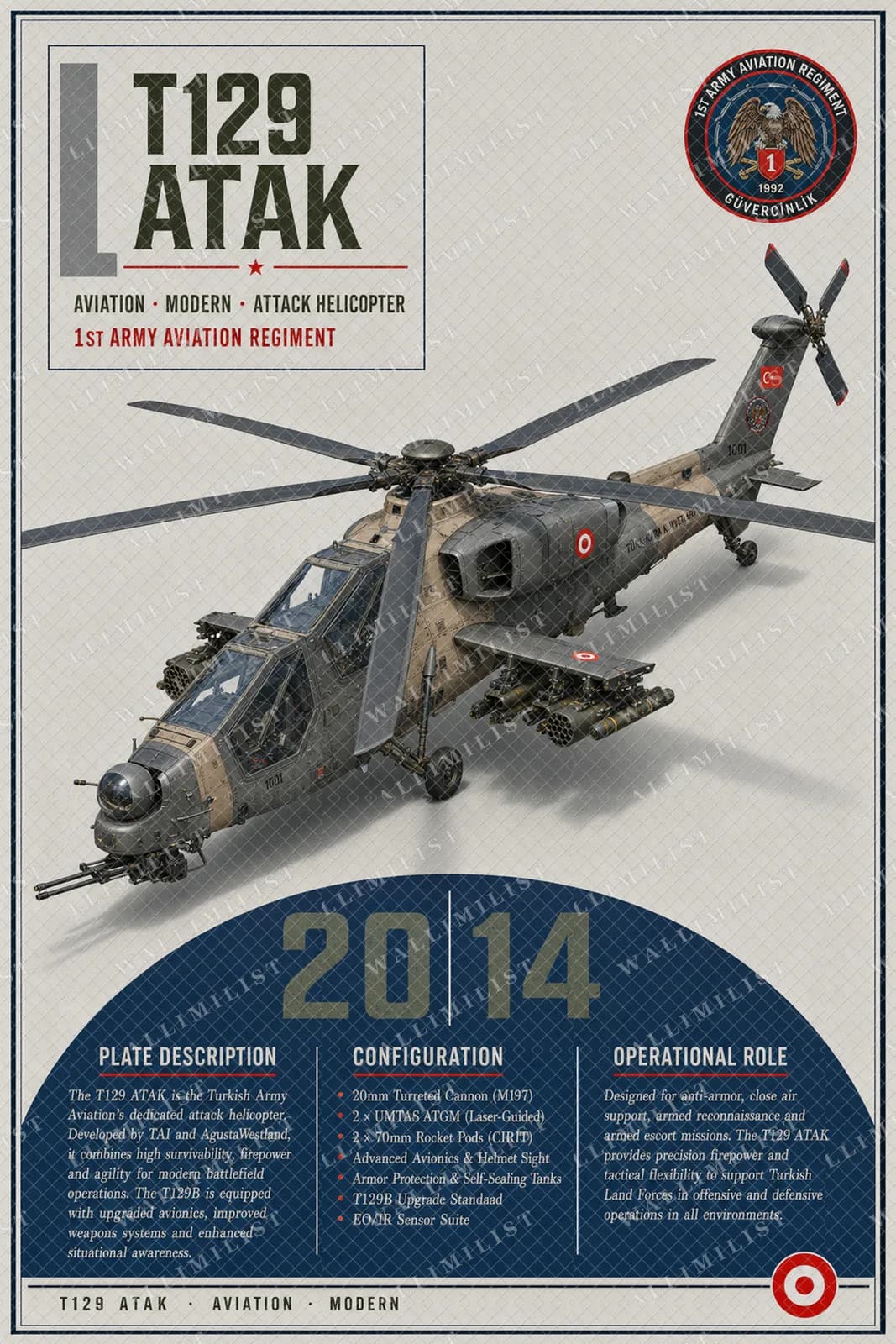 Actual watermarked print of T129 ATAK