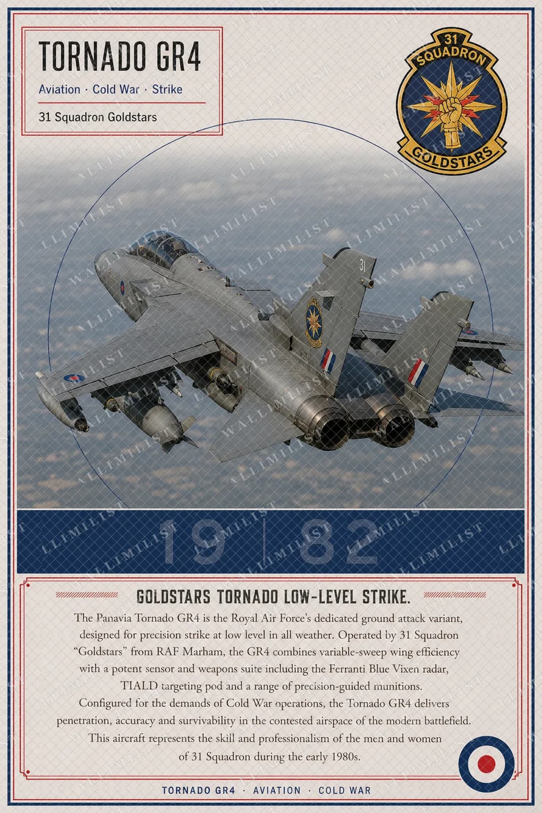 Actual watermarked print of Tornado GR4