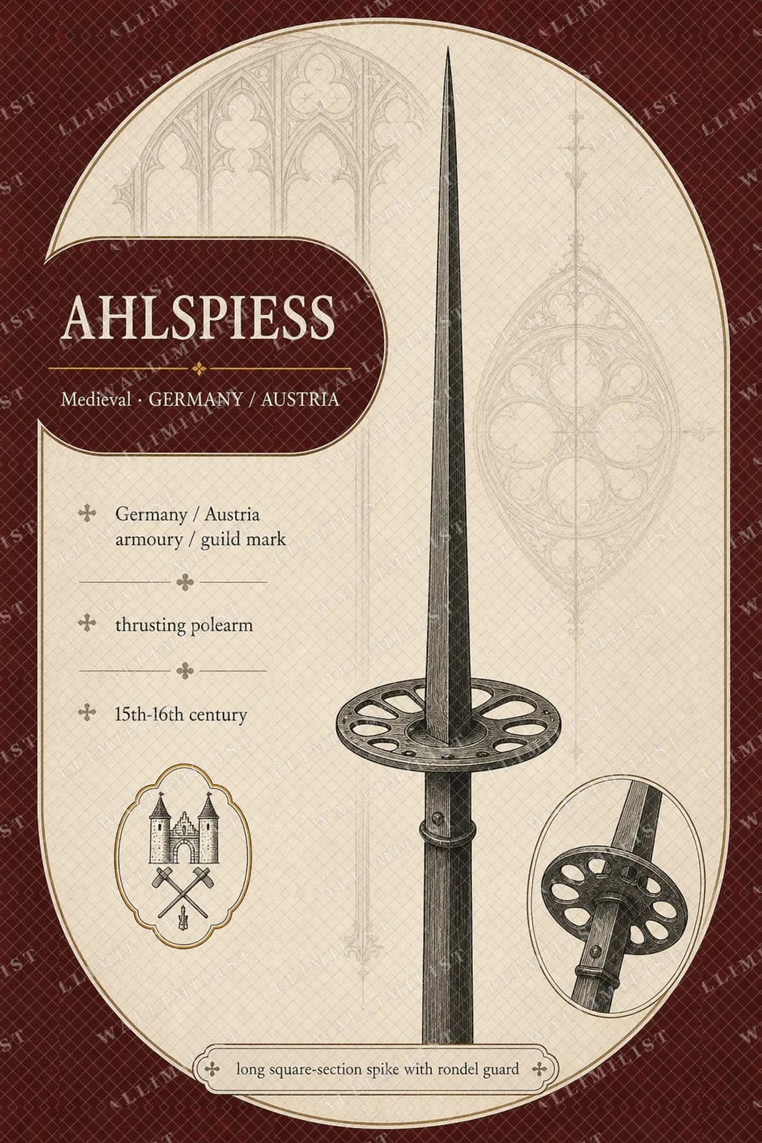 Actual watermarked print of Ahlspiess — Forgotten Weapons
