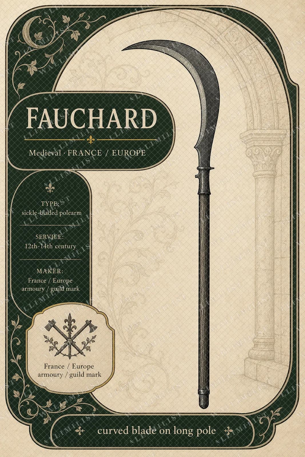Actual watermarked print of Fauchard — Forgotten Weapons