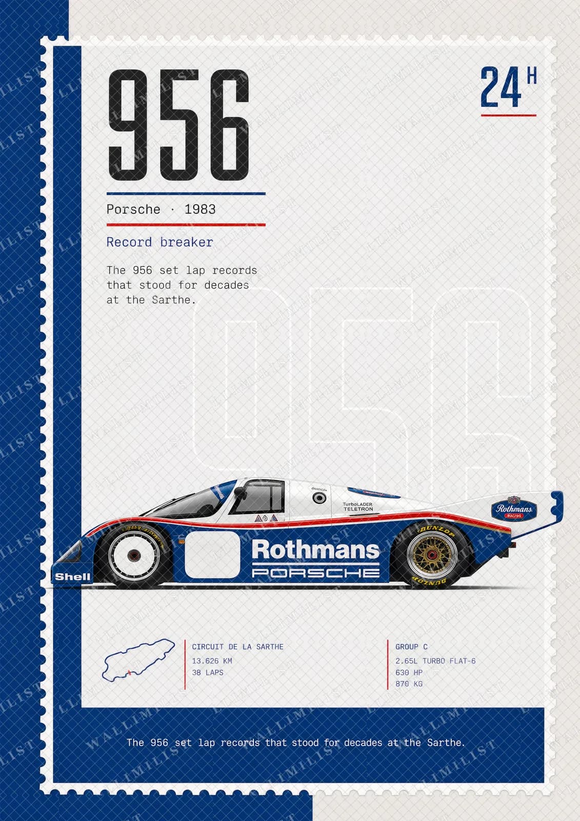 Actual watermarked print of 956 Rothmans