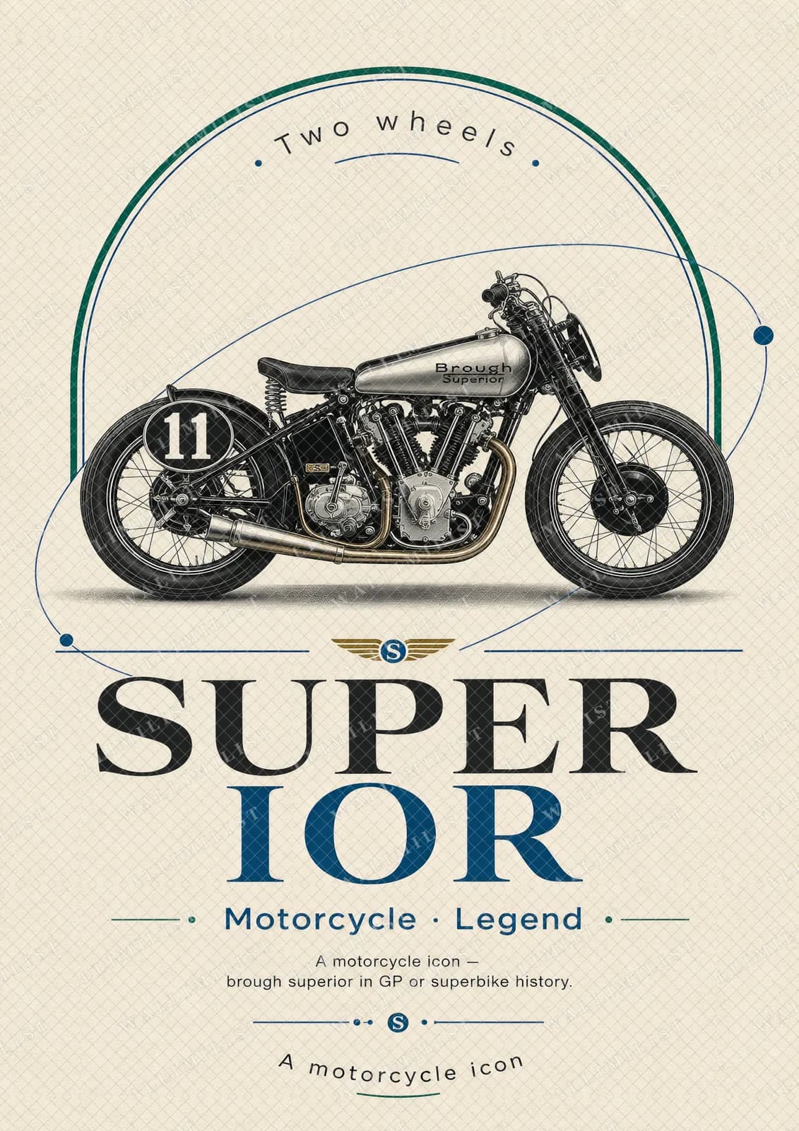 Actual watermarked print of SUPERIOR