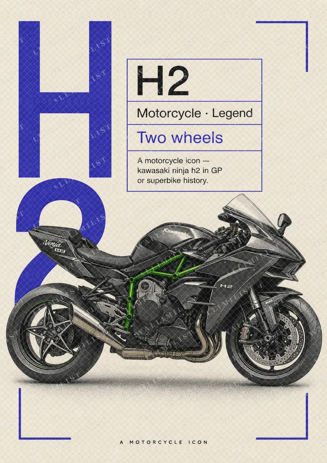 Actual watermarked print of H2