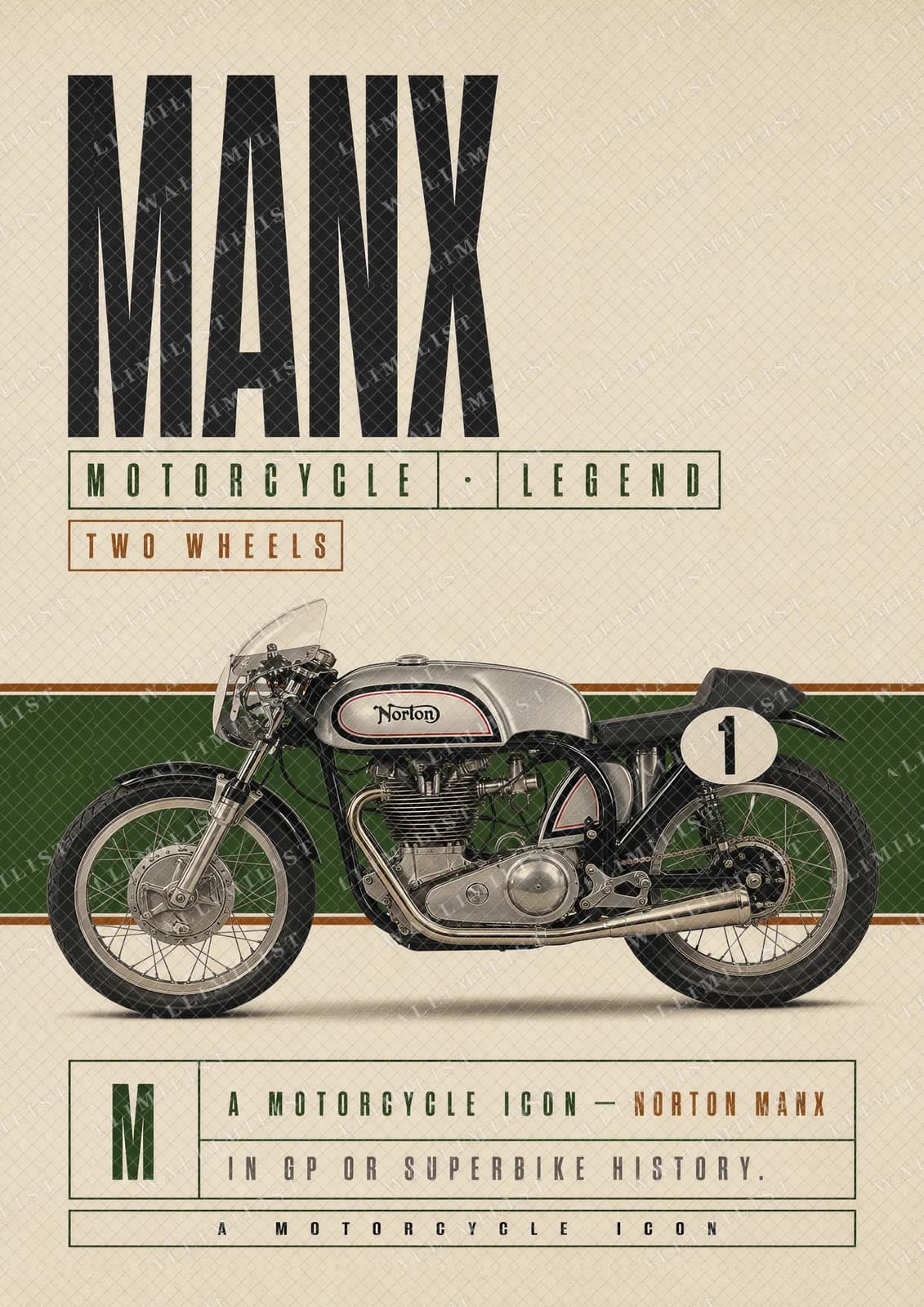 Actual watermarked print of MANX