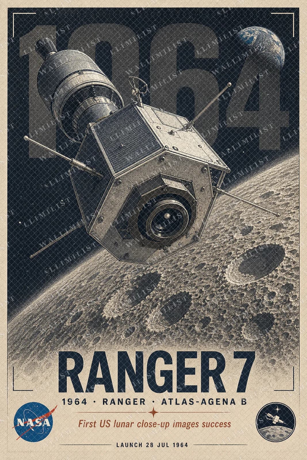 Actual watermarked print of Ranger 7