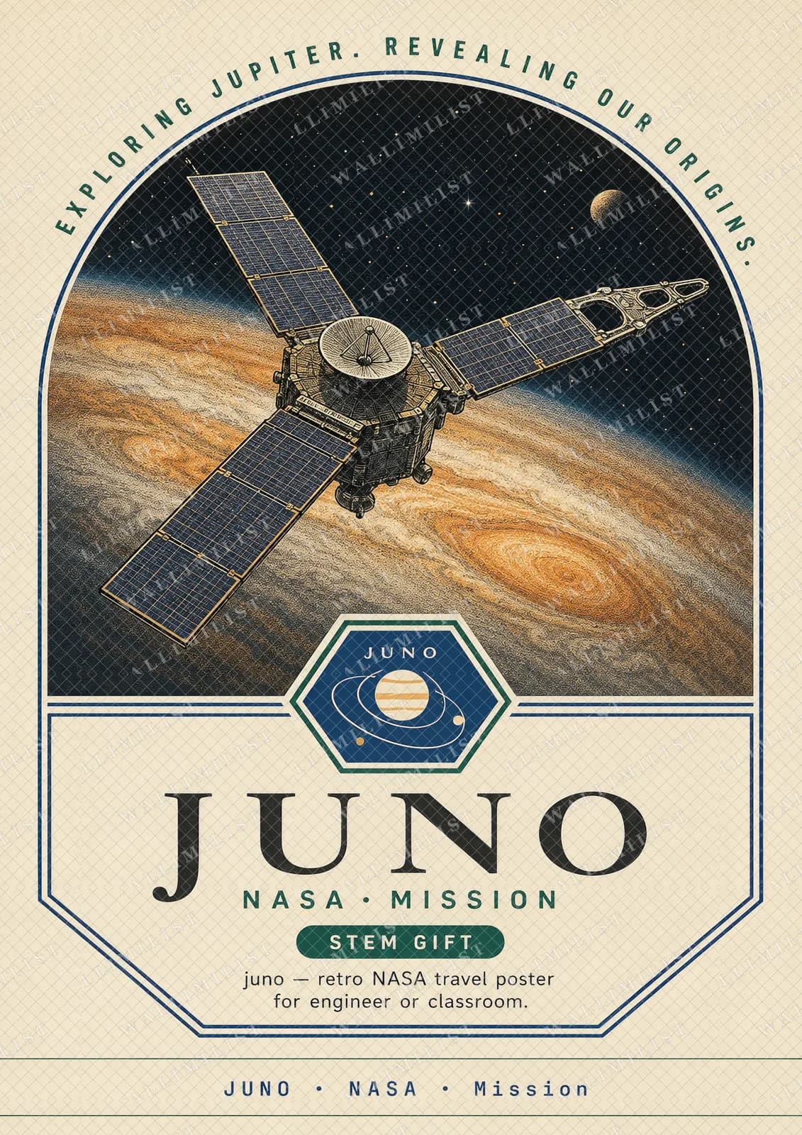 Actual watermarked print of JUNO — NASA Missions