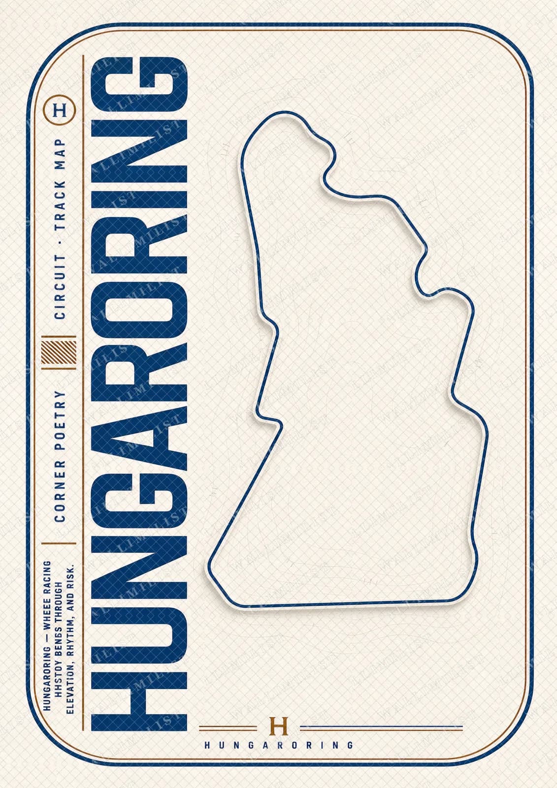 Actual watermarked print of Hungaroring