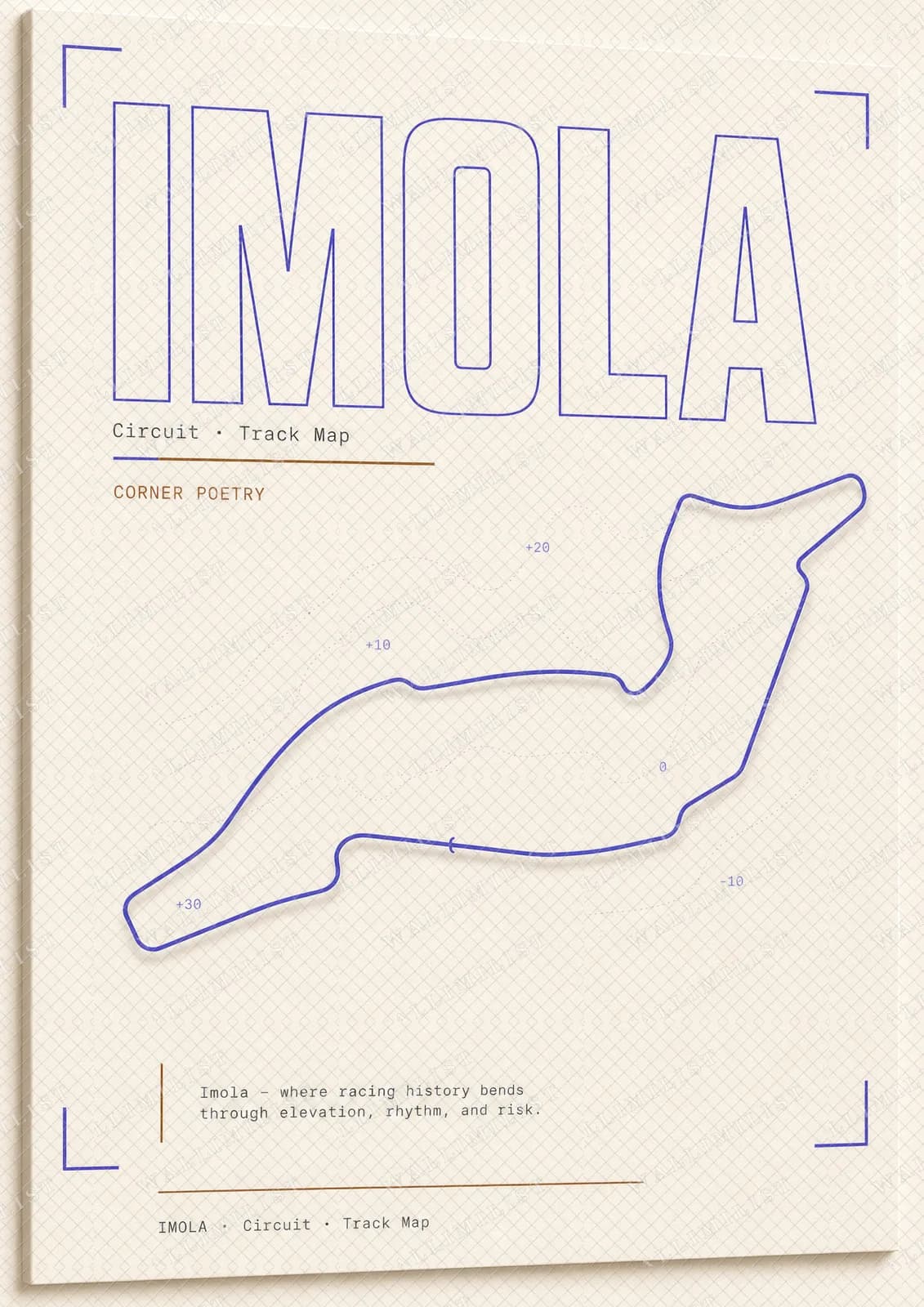 Actual watermarked print of Imola