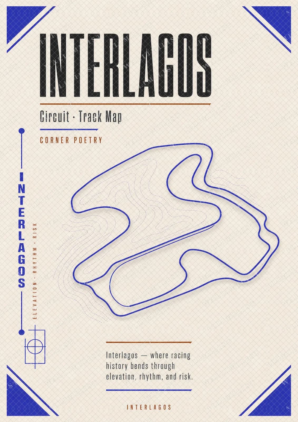 Actual watermarked print of Interlagos