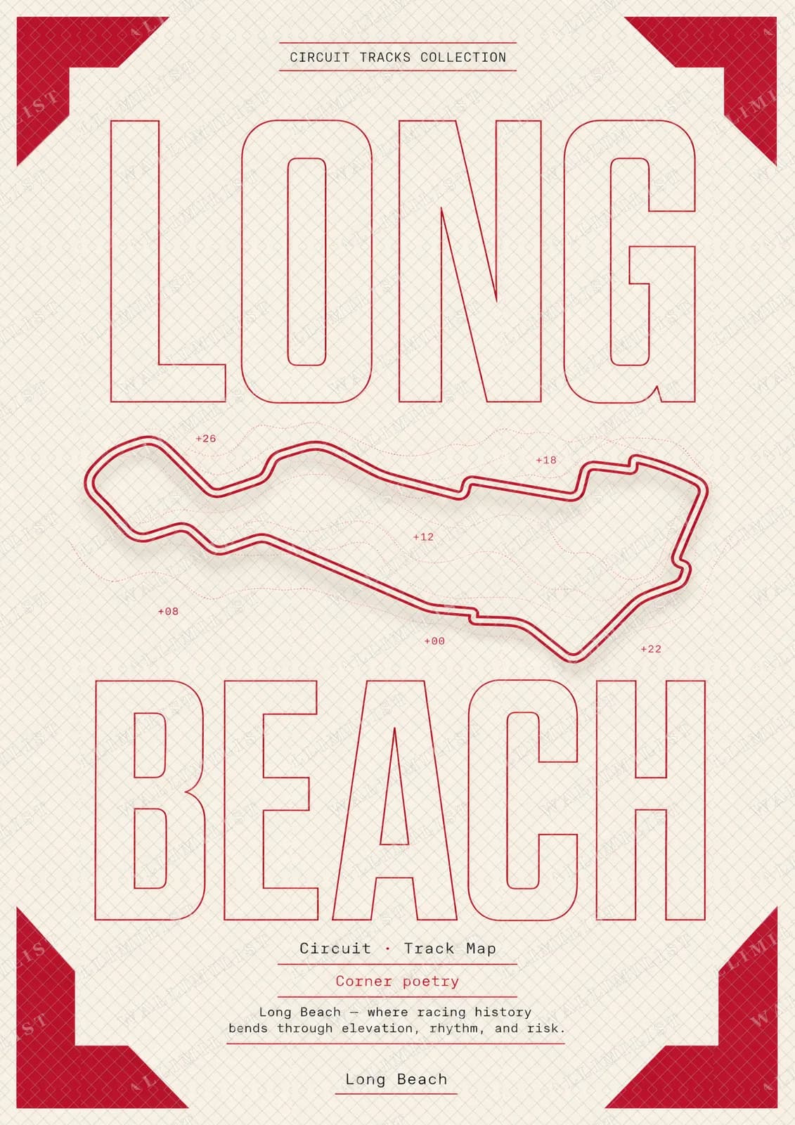 Actual watermarked print of Long Beach
