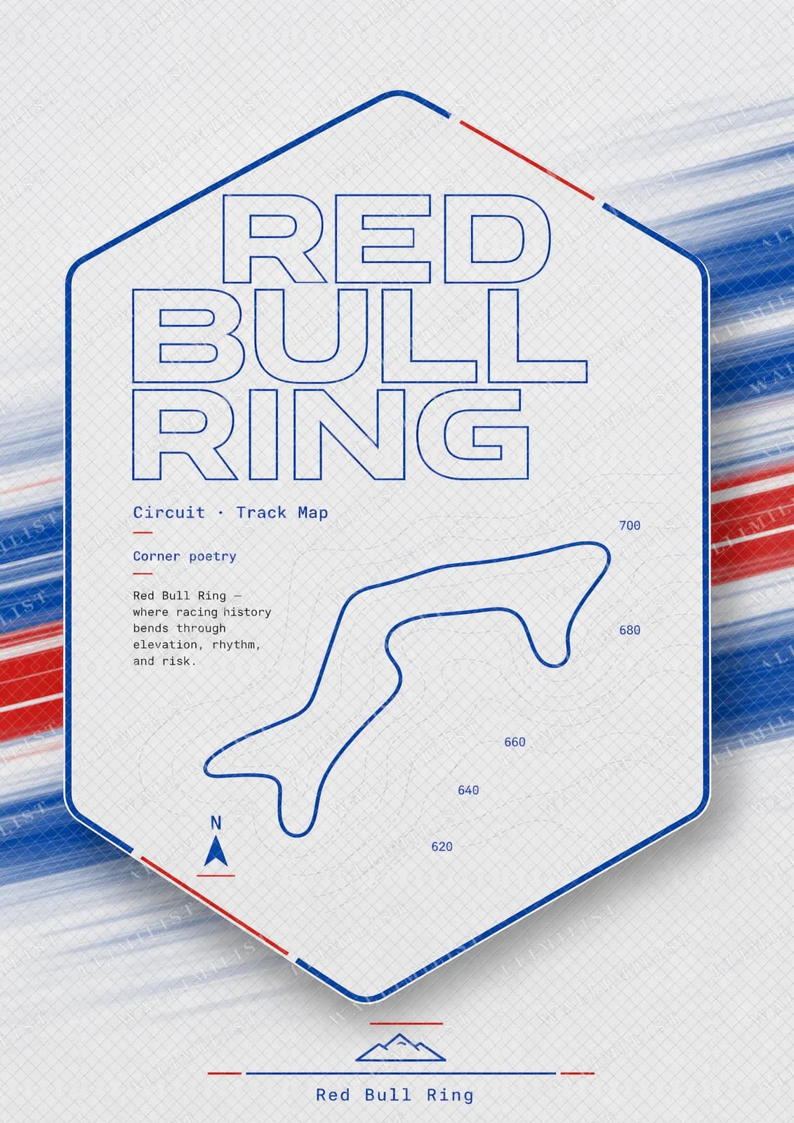 Actual watermarked print of Red Bull Ring