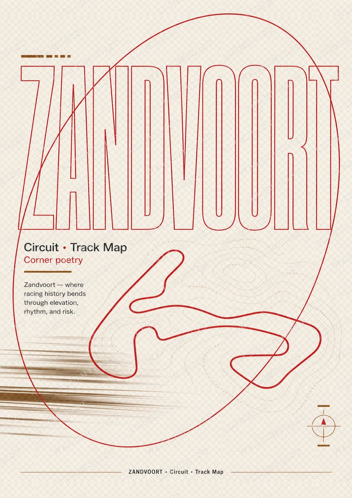 Actual watermarked print of Zandvoort