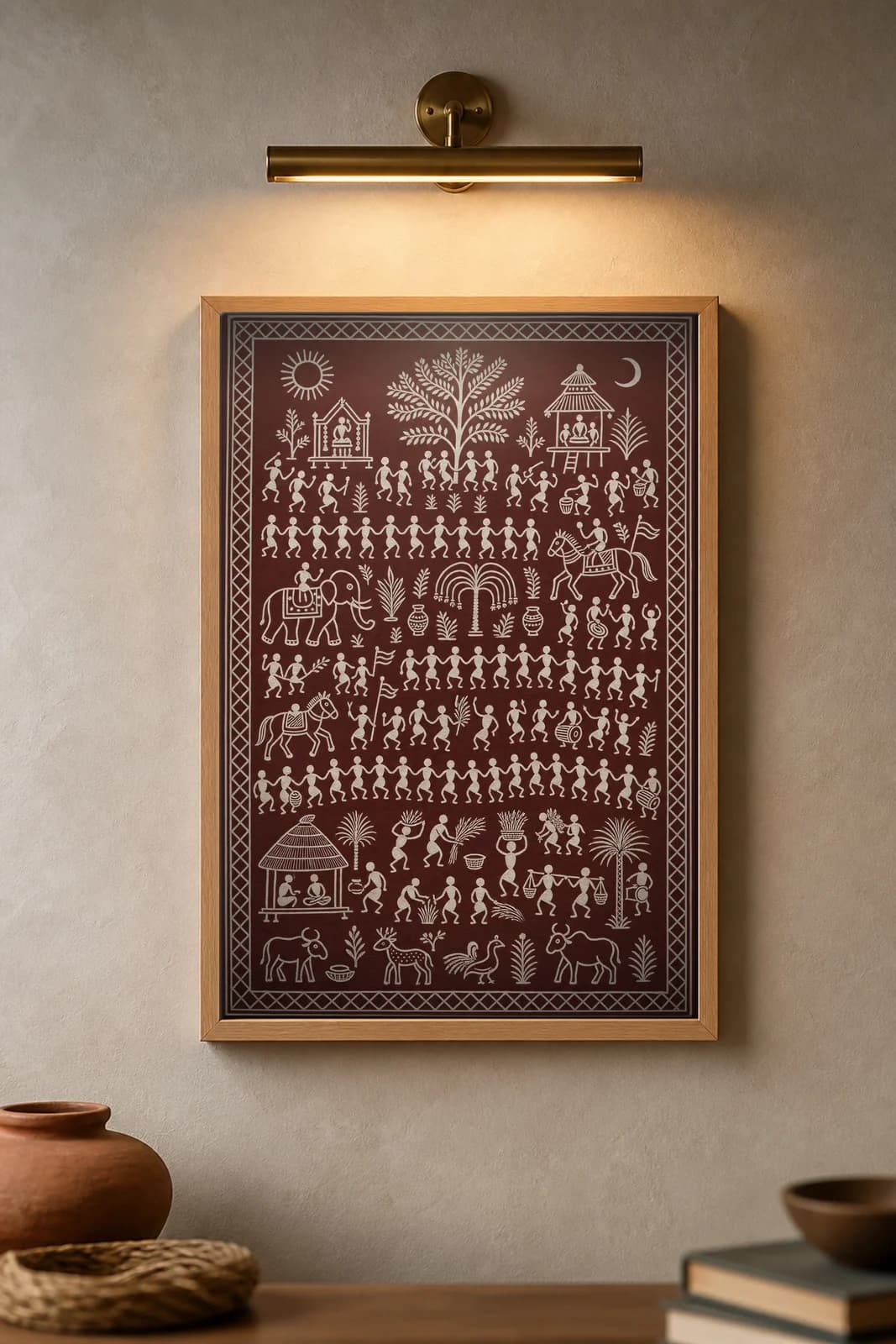 Festival Procession — framed museum print, Saura