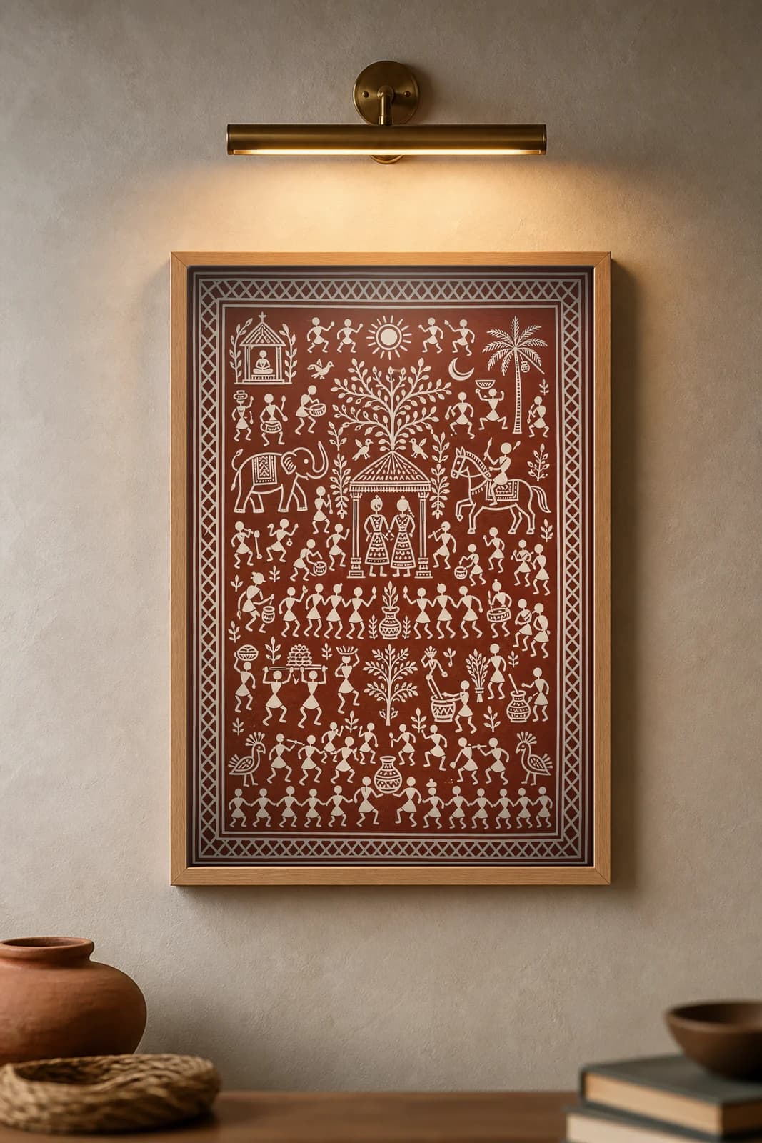 Marriage Ikon — framed museum print, Saura