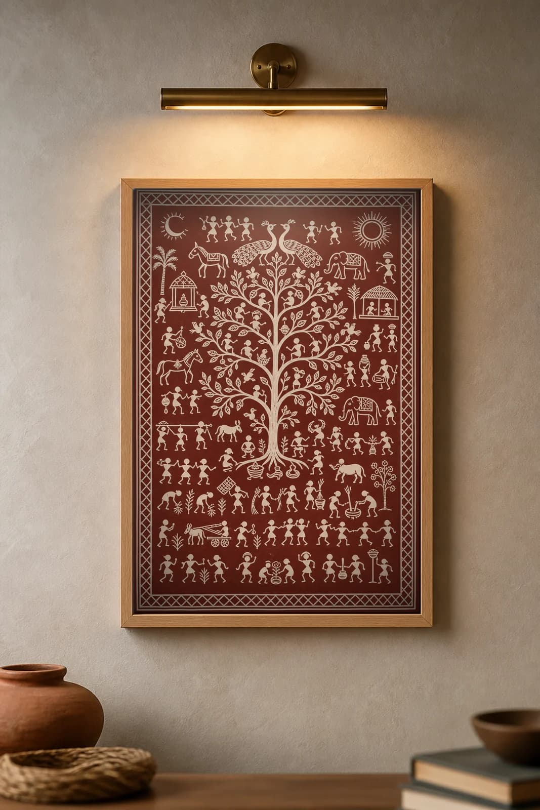 Tree of Life — framed museum print, Saura