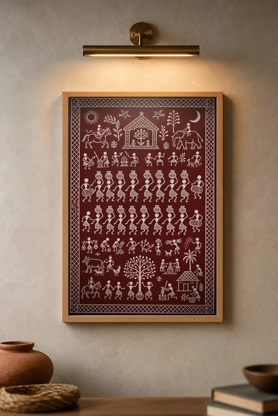 Pot Dance — framed museum print, Saura