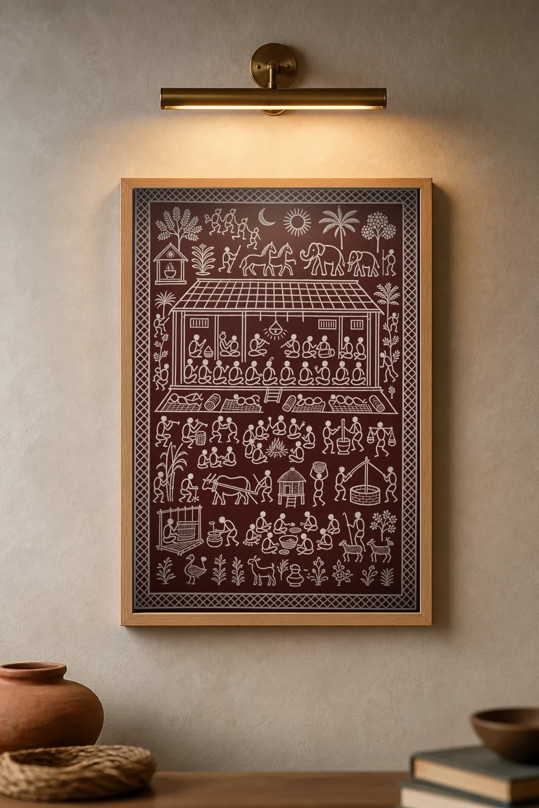 The Dormitory — framed museum print, Saura