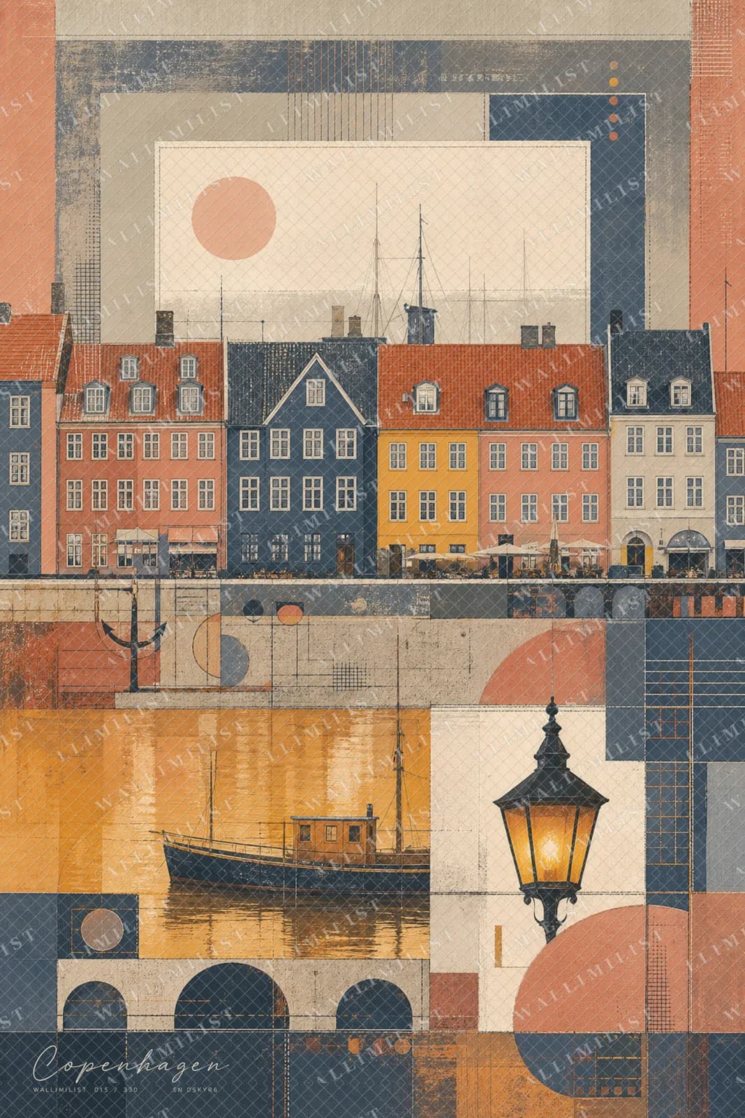 Actual watermarked print of Copenhagen