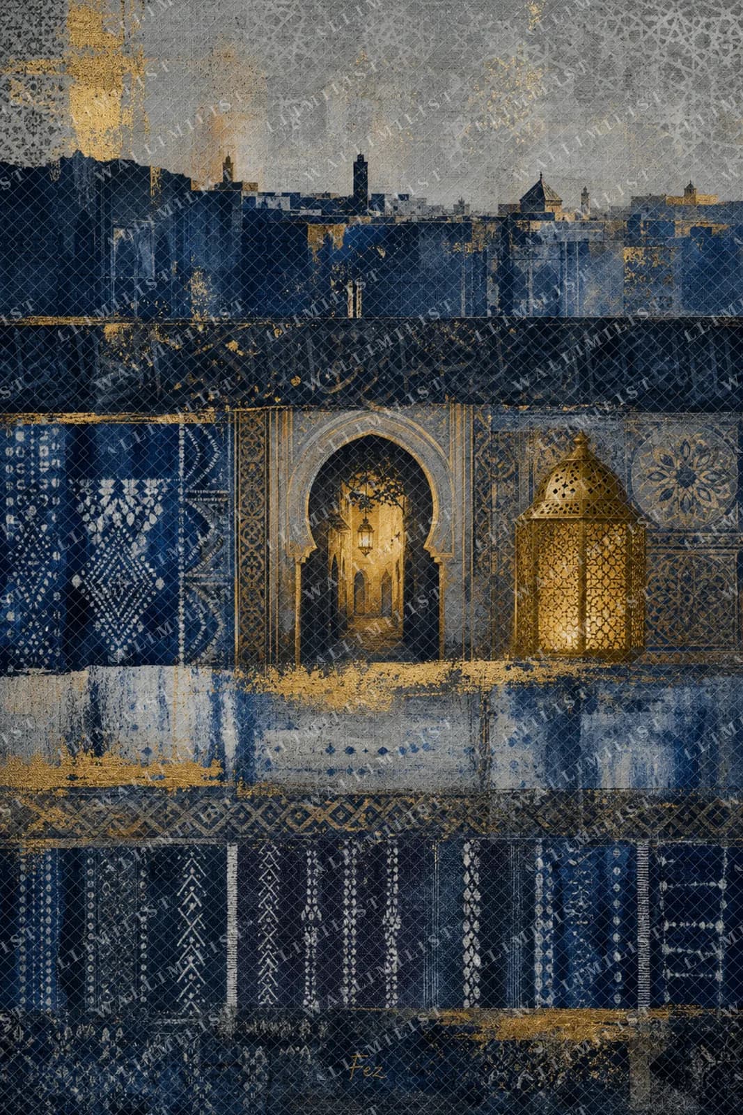 Actual watermarked print of Fez