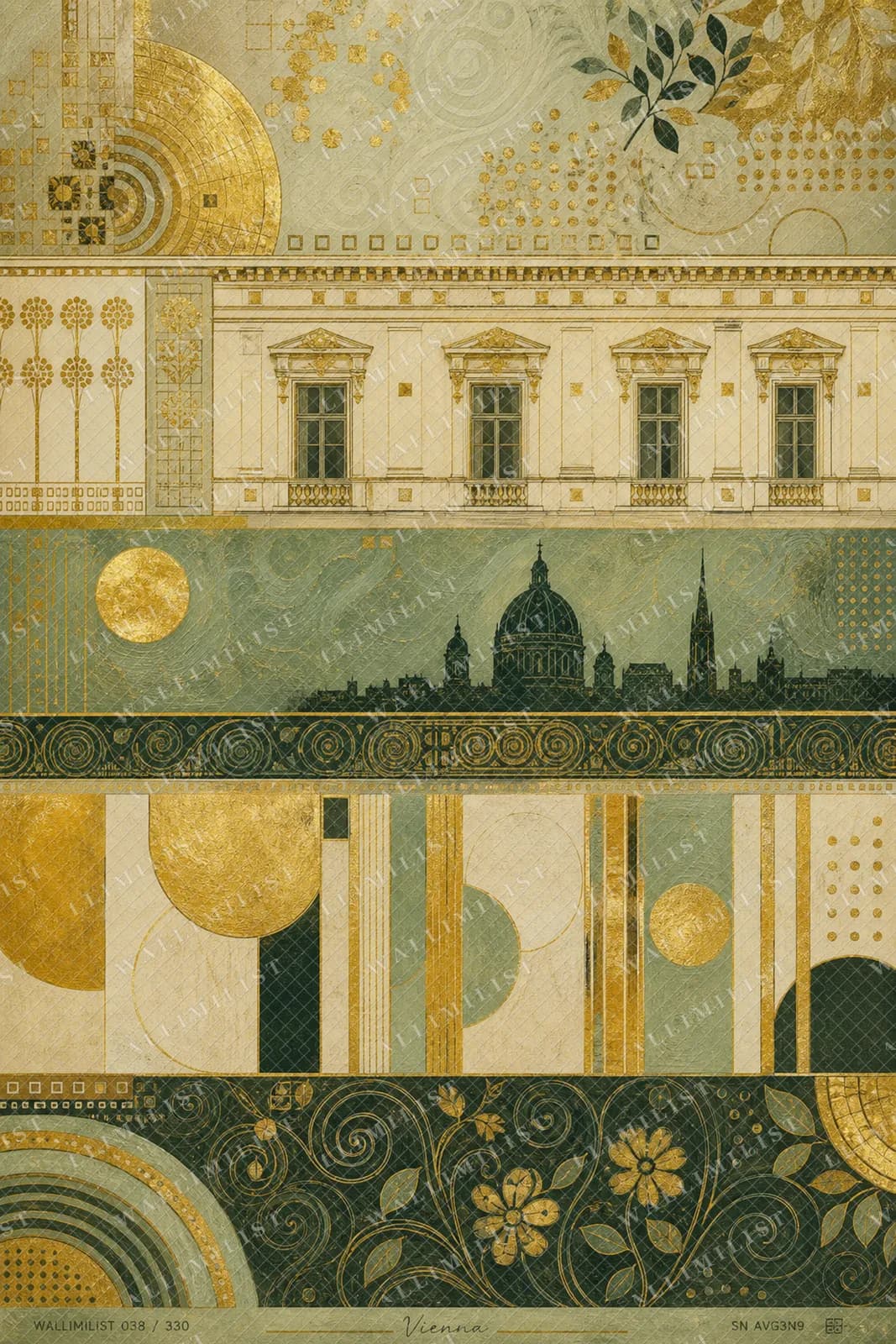 Actual watermarked print of Vienna