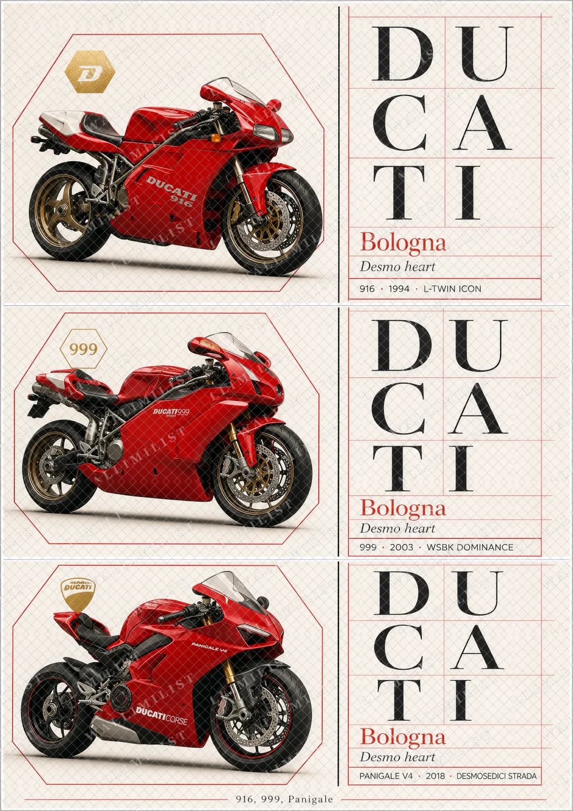 Actual watermarked print of Ducati
