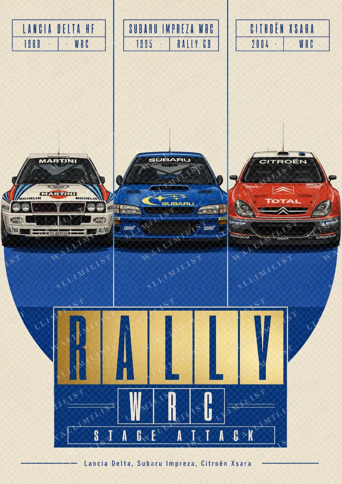 Actual watermarked print of Rally Masters — Stage Attack