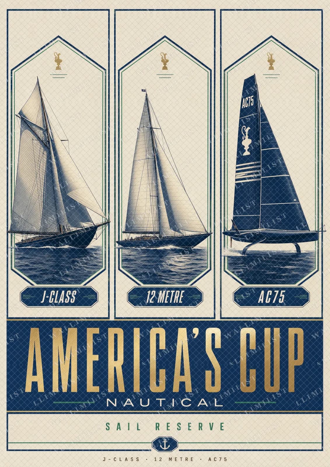 Actual watermarked print of SAIL RESERVE