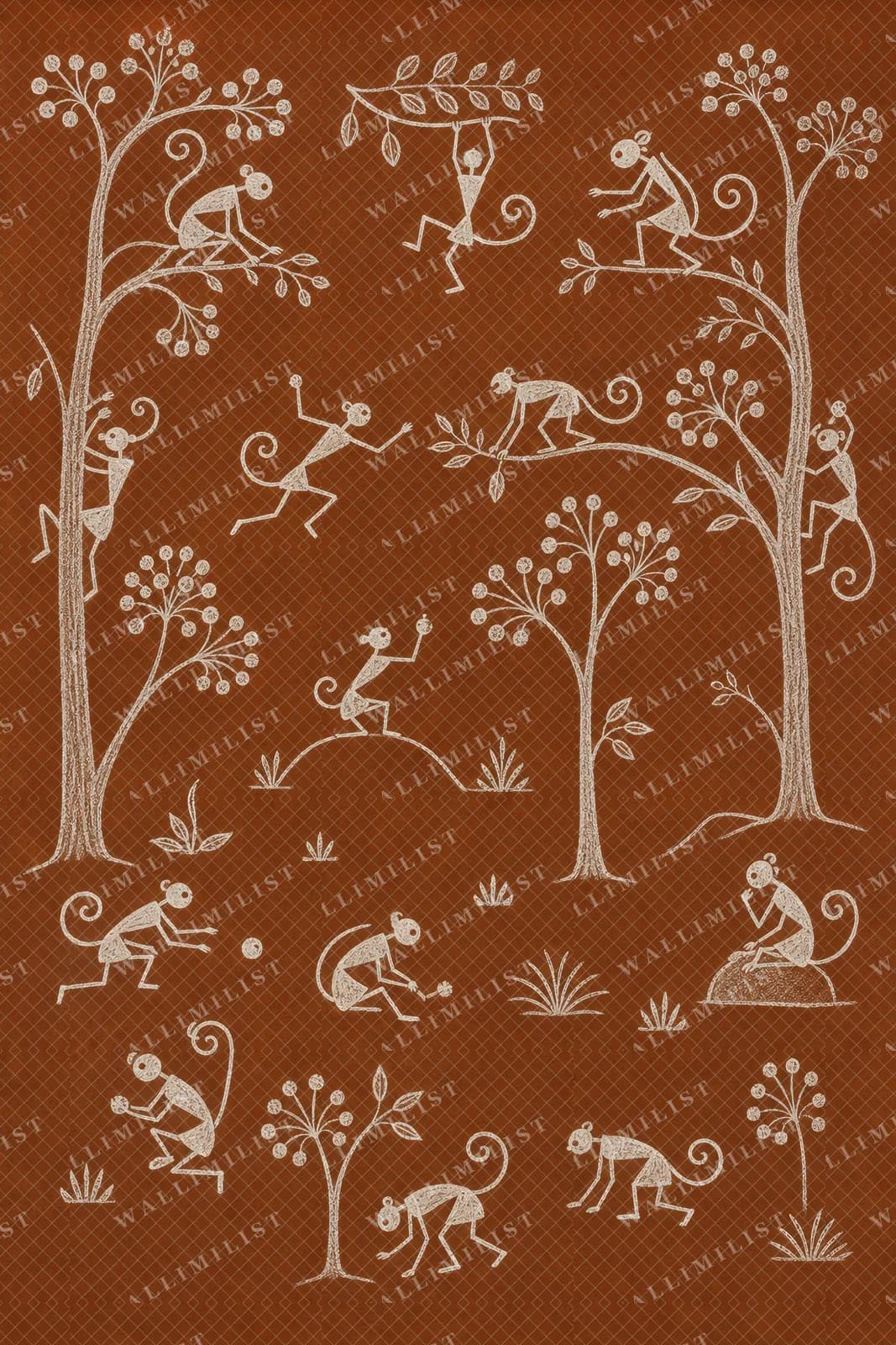 Actual watermarked print of Monkey Troop Canopy
