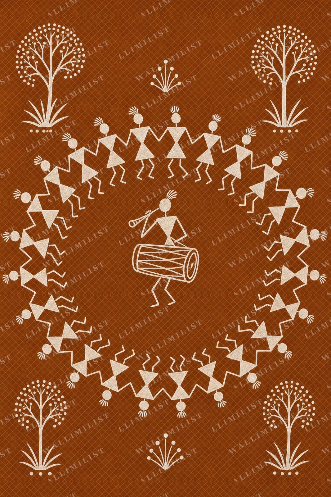 Actual watermarked print of Tarpa Circle Dance
