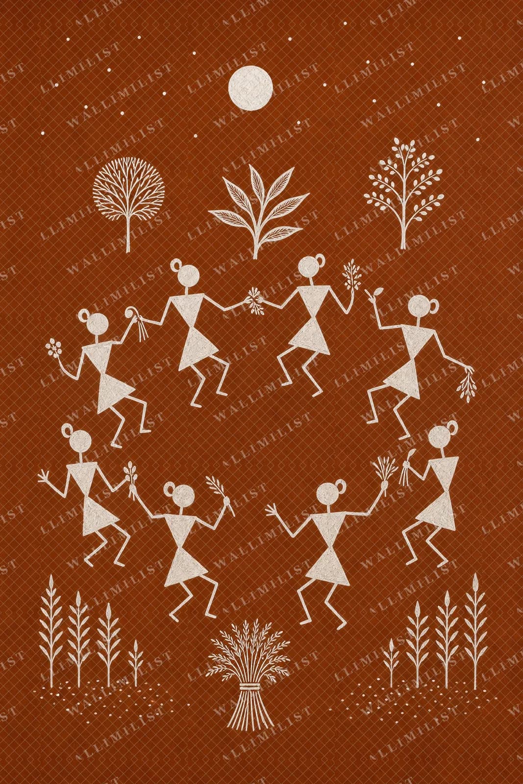 Actual watermarked print of Tarpa Harvest Eve