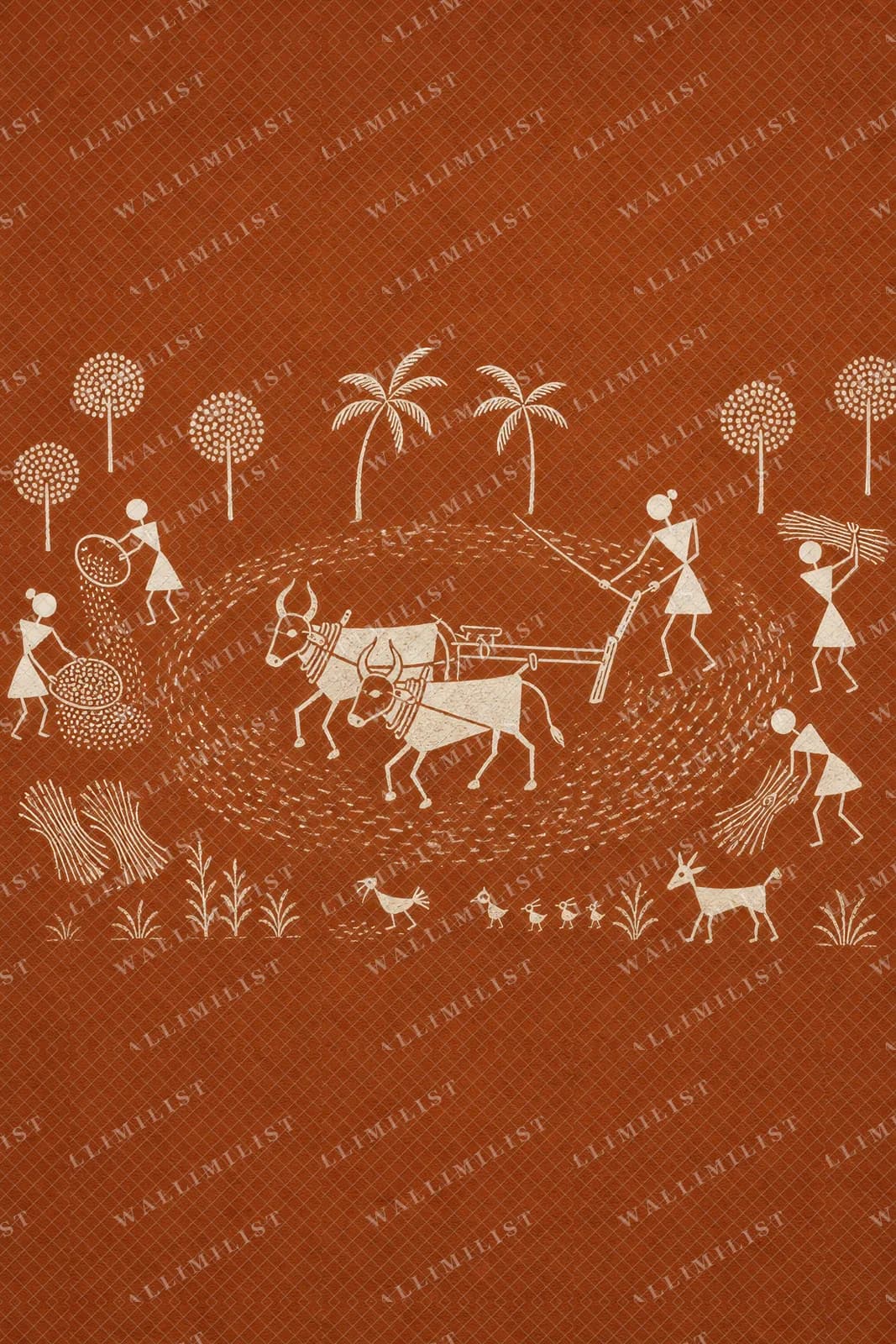 Actual watermarked print of Threshing Floor