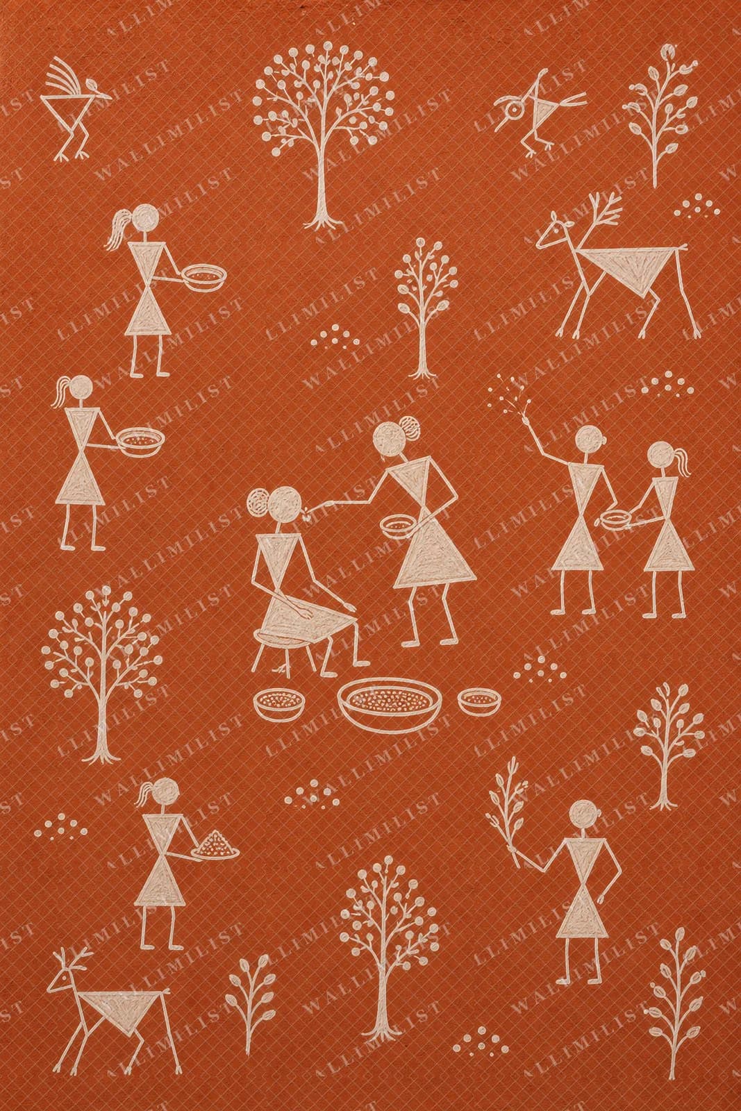 Actual watermarked print of Turmeric Ritual Hands