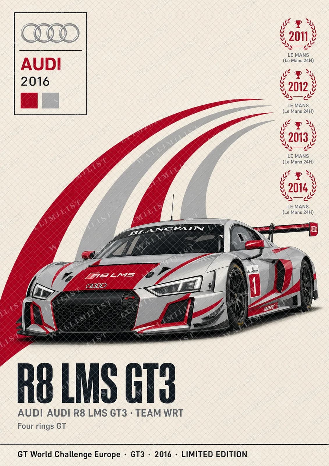 Actual watermarked print of R8 LMS GT3