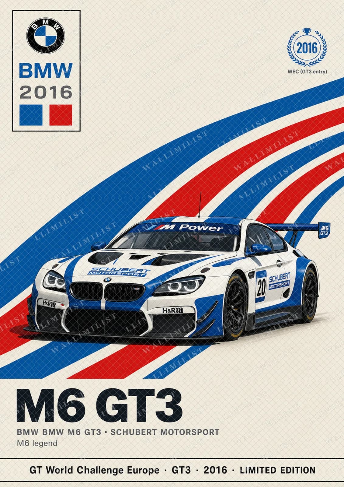Actual watermarked print of M6 GT3