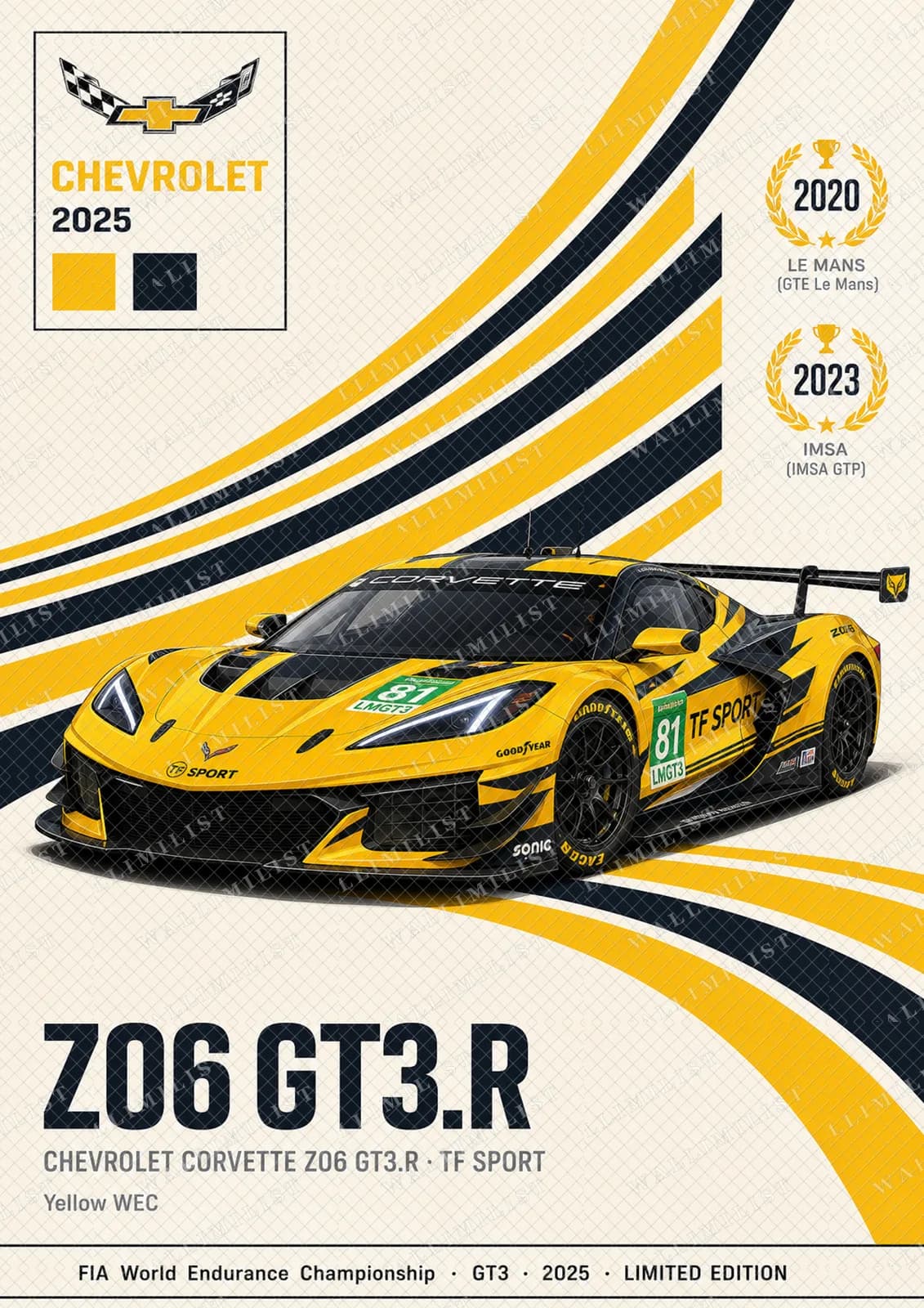 Actual watermarked print of Z06 GT3.R