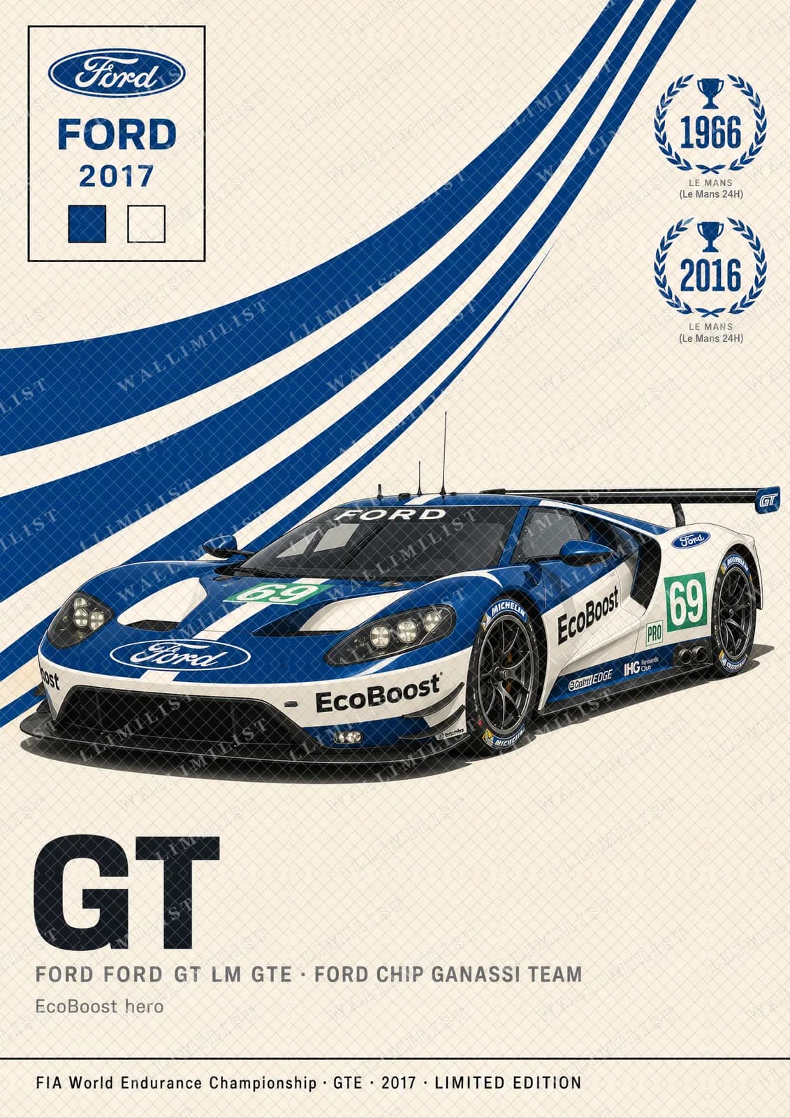 Actual watermarked print of GT — #69 EcoBoost
