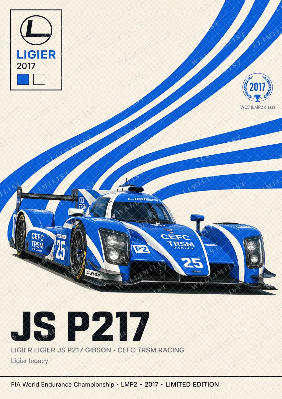 Actual watermarked print of JS P217 — CEFC TRSM #25