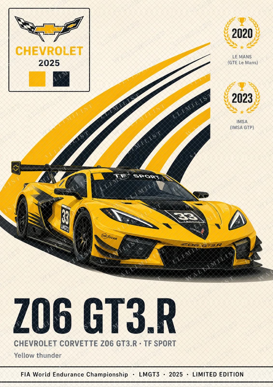 Actual watermarked print of Z06 GT3.R